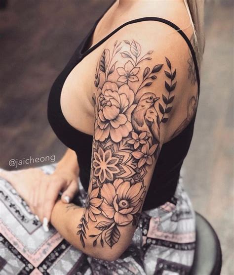 diseño de mangas tatuajes|tatuajes de manga para mujer.